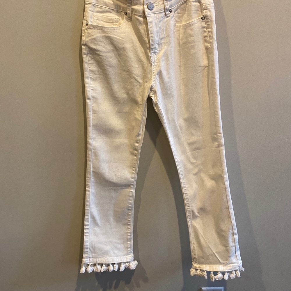 White jeans